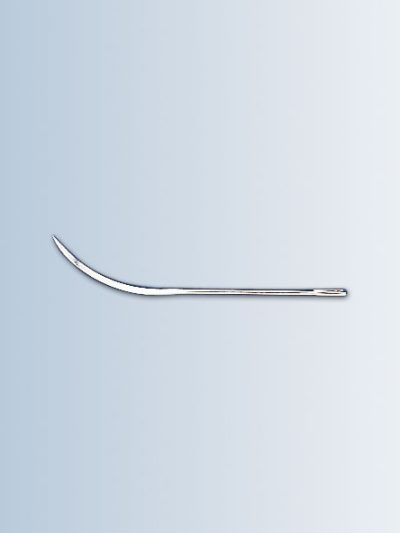 Igła sekcyjna 70 mm (opakowanie 12 sztuk) / Half curved suture needle 70 mm (packet of 12)