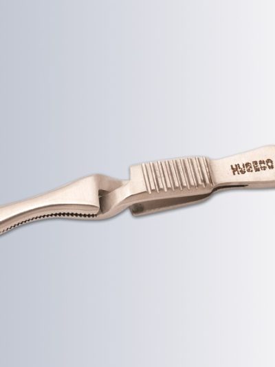 Pęseta Dieffenbach'a zakrzywiona / Dieffenbach curved artery clamp